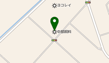 中部飼料株式会社の地図画像