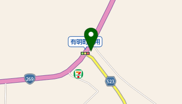 上橋自転車商会の地図画像