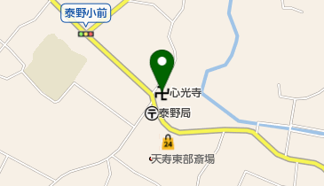 心光寺の地図画像
