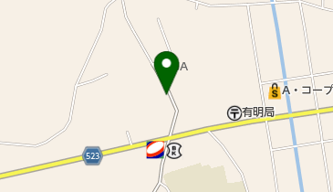 あづま美容室の地図画像