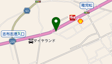 山下メガネの地図画像