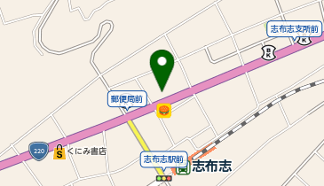 島津楽器PA部の地図画像