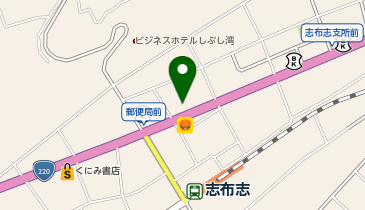 カレー専門の店ナイル志布志店の地図画像