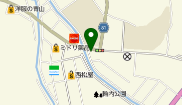 モトショップ積の地図画像