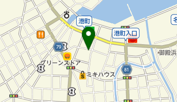 有限会社田川絹織物の地図画像