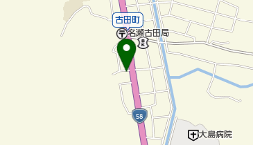 奄美市 名瀬公民館 四谷分館の地図画像