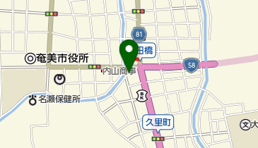 有限会社里商店の地図画像