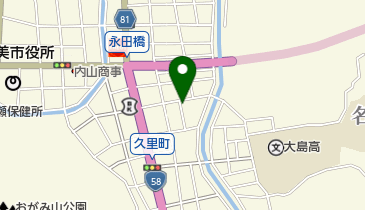 大島キリスト教会の地図画像