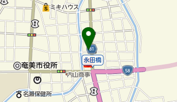 ベル化粧品店の地図画像