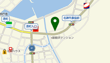 名瀬公証人役場の地図画像