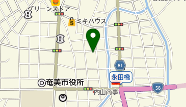 麻井商店の地図画像