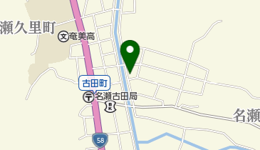 上野はり灸接骨院の地図画像