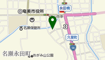 若松鍼灸院の地図画像