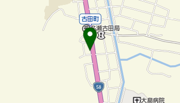 エリカ美容室の地図画像