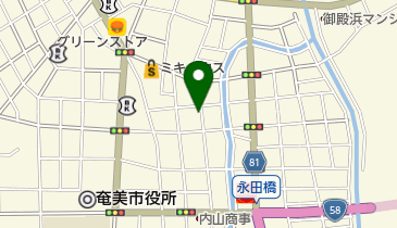 きょうのう美容室の地図画像