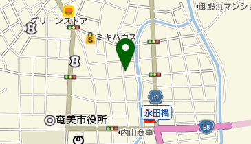 ブルーの地図画像