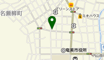 クボタ理容の地図画像