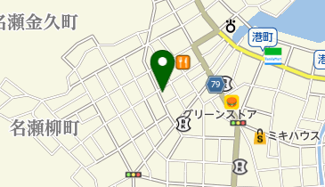 仲町理容所の地図画像