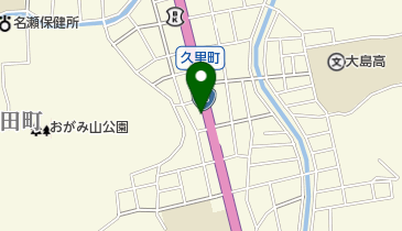 肥後理容所の地図画像