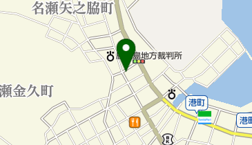 南国飯店の地図画像