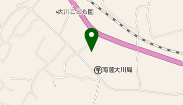 大川自治公民館の地図画像