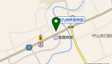 新越ドライ知覧支所の地図画像