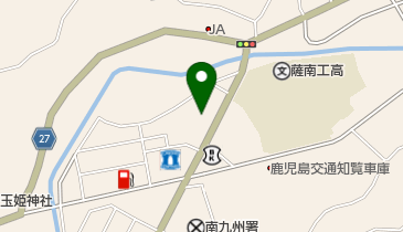 上堂園モータースの地図画像