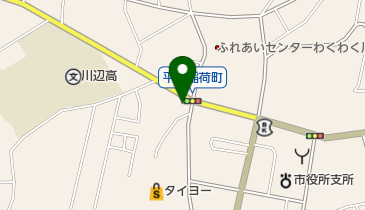 刈川ガラス店の地図画像