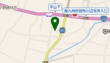 牧田自動車修理工場の地図画像