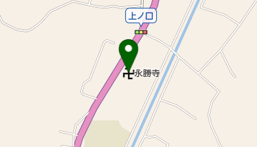 永勝寺の地図画像