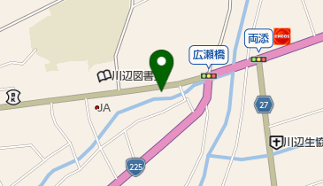 フラワーショップ川辺の地図画像