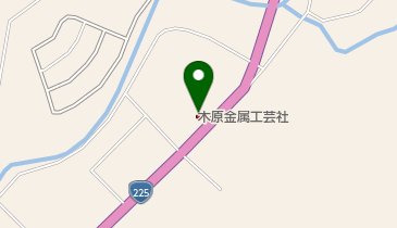 有限会社木原金属工芸社の地図画像