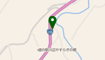 栗乃屋川辺店の地図画像