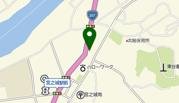 衣料のやましたの地図画像