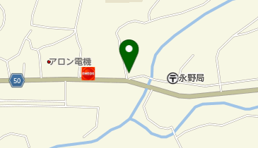 山本金物店の地図画像