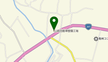 山崎自動車整備工場の地図画像