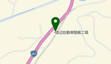 渡辺自動車整備工場の地図画像