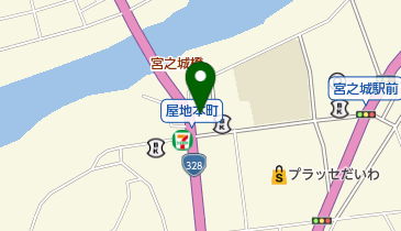 上田屋スポーツ店の地図画像