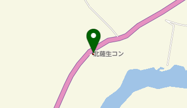 北薩生コンクリート株式会社の地図画像