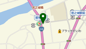 林田紙商店の地図画像