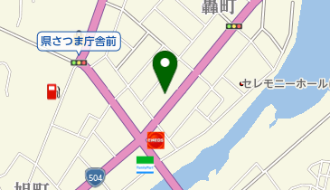 古川米穀店の地図画像