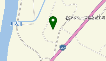 大口食肉衛生検査所 アクシーズ宮之城工場検査室の地図画像