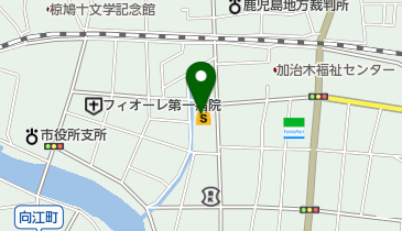 フラワーショップさかうえの地図画像