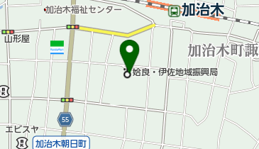 鹿児島県職員生活協同組合姶良・伊佐地域振興局本庁舎売店の地図画像