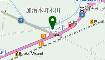 ブックオフ鹿児島加治木店の地図画像