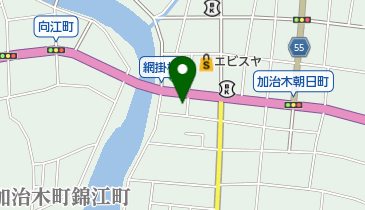 スナック栗の地図画像