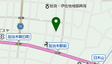 鹿児島県電気安全サービス姶良伊佐支部の地図画像