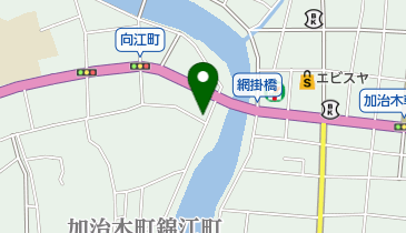 重信落花生店の地図画像