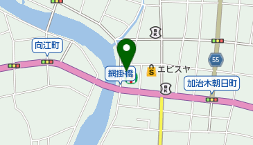 活魚料理ひろ美の地図画像