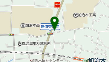 鹿児島県労働基準協会加治木支部の地図画像